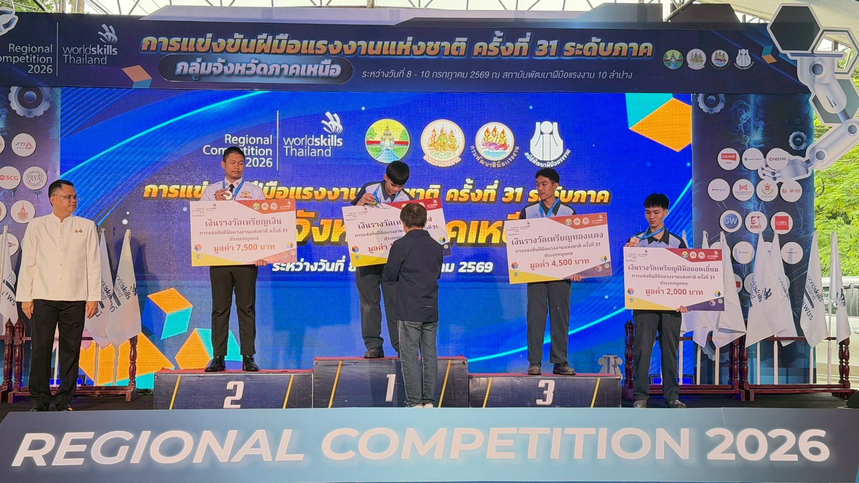ภาพพิธีปิดการแข่งขัน