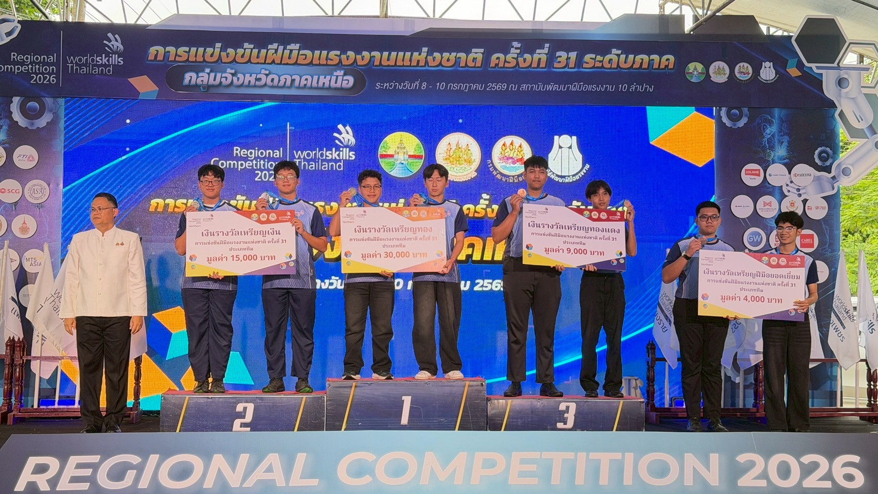 ภาพพิธีปิดการแข่งขัน