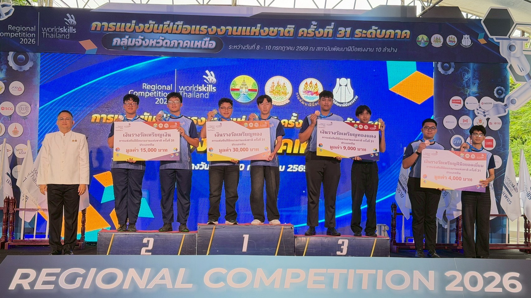 ภาพพิธีปิดการแข่งขัน