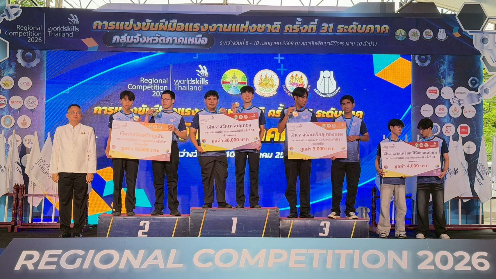 ภาพพิธีปิดการแข่งขัน